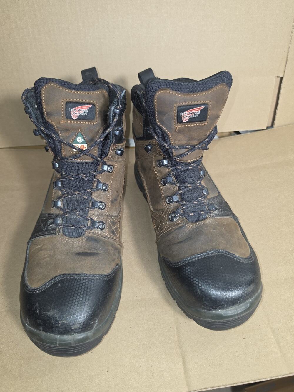 Red Wing Tradesman 3519 Size 11.5 D Steal Toe Waterproof Great Boots